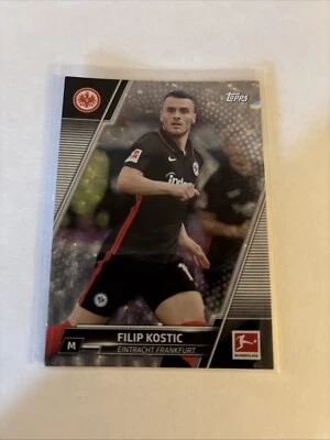2021-22 Topps Bundesliga - Speckle Foil #63 Filip Kostic - Image 1 of 2