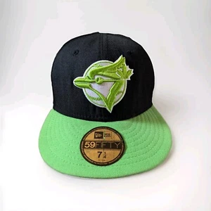 gorra verde bluejays coopers colección ciudad nueva era sombrero 7 1/4 ajustado - Imagen 1 de 8