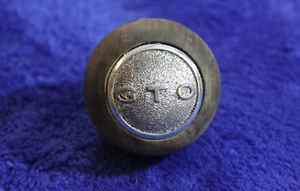 Wood Wooden GTO Gear Shift Knob Handle Accessory Pontiac GM Chief - Picture 1 of 9
