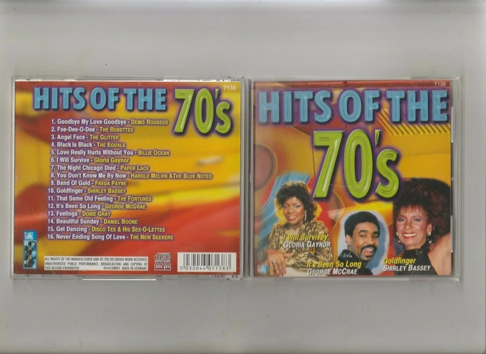 HITS OF THE 70 'S / VARIOUS ARTISTS - CD 2001 - Bild 1 von 1