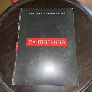FYC DVD Ex Machina RARE! Oscar Screener ALICIA VIKANDER Oscar Issacs - Picture 1 of 4