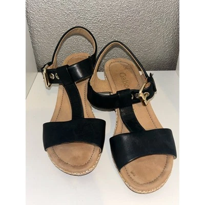 Gabor Milano Milino 82.824.57 Comfort Academia Preppy cuero negro con cuña  Foto 1 de 4