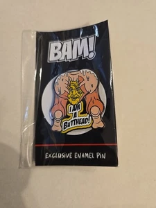 SPILLA SMALTATA BAM BOX HORROR EXCLUSIVE SOCIETY I AM A BUTTHEAD - Foto 1 di 1