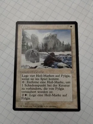 MTG German Fylgja Ice Age Regular Common - Some Edge Wear - See Pics - Image 1 of 4