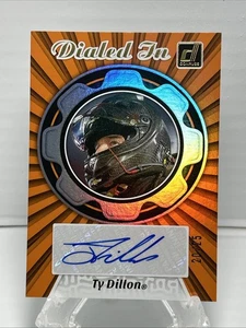 Panini Donruss 2024 - Ty Dillon 20/25 - Naranja - Marcado - Automático #DIA-TD - Imagen 1 de 3