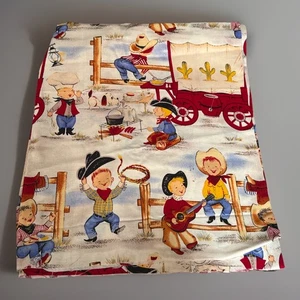 “LIL COWPOKES”MICHAEL MILLER FABRIC~COWBOY( 1 -1/2 Yards)CX0248-D - Picture 1 of 5