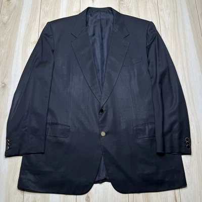 Blazer Chaqueta Deportiva de Lana Negra BRIONI “COLONNA” Para Hombre Talla 48R Hecho en Italia Foto 1 de 4