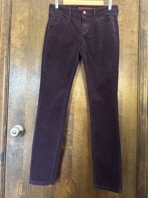 Pantalones de pana ajustados Banana Republic edición limitada púrpura lluvia ciruela 28/6 Foto 1 de 4