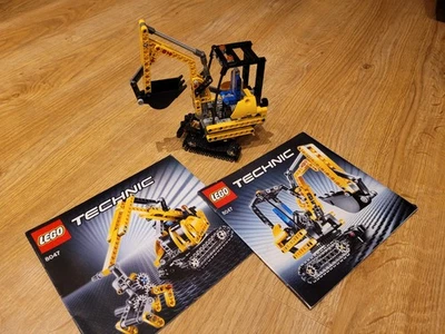 Lego Technic Compact Excavator 8047 2010 with Instructions 100% Complete - Image 1 of 4