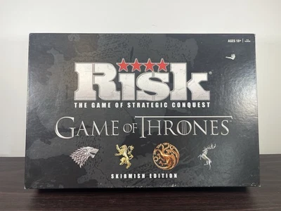 Risk Game of Thrones Board Game Skirmish Edition - Hasbro/2017 Checked &Complete - Image 1 of 4