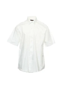 The ESTATE Dress Shirt Men's Button Down Shirt Sport (15, White) - Picture 1 of 5