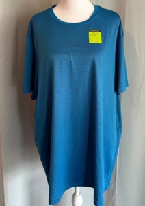 Tek Gear Dry Tea Herren blau kurzarm Größe XL feuchtigkeitsableitend dehnbar bequem - Bild 1 von 4