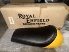 OEM Single Seat Assy With Yellow Stitching For Royal Enfield GT Continental 535
