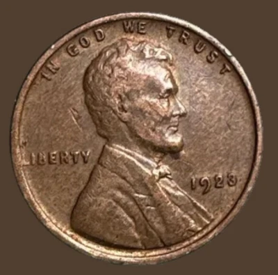 Centavo Lincoln 1923 1C BN CENTAVO DE TRIGO 6989N Foto 1 de 4