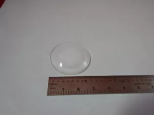 OPTICAL LENS CONVEX CONCAVE OPTICS AS IS #91-53 - Picture 1 of 7