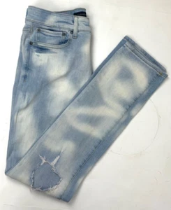 Aeropostale Herren Denim Distressed Jeans Slim Taper Gr. 28/32 + 5 Taschen - Bild 1 von 4