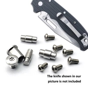 1 Set Stainless Steel Handle Screw for Demko AD-20.5 Folding Knife Accessories - Picture 1 of 6