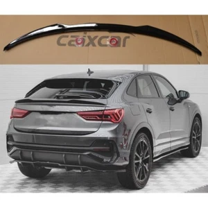Heckspoiler Audi Q3 F3 Sportback Ab 2019 Schwarzer Glanz Spoiler - Bild 1 von 5