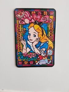 Disney's Alice in Wonderland Stained Glass Fridge Magnet 