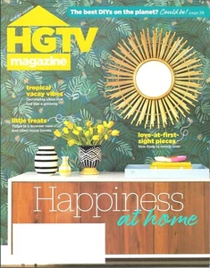 HGTV Magazine January/February 2022 Happiness At Home NEW - Imagen 1 de 8