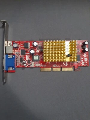 MSI MX4000-T64 AGP 4x/8x Nvidia  64MB Video card (MS-8936) Ver 120 NVIDIA - Image 1 of 4