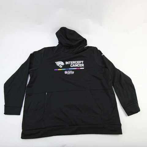 Jacksonville Jaguars Nike Therma-FIT Sweatshirt Men's Black Used Cover