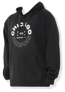 Under Armour Chicago Hoodie - NWT Mens Size 2XL - Black / White - #45793-M6 - Picture 1 of 1