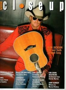 CMA Closeup Magazine June/July 2008 Alan Jackson Eddy Arnold Jewel Country Music - Picture 1 of 4