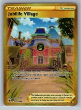 Jubilife Village 212/189 - Astral Radiance - Gold Secret Holo Pokemon Card