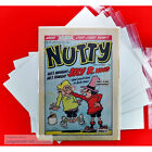 Bananaman & Nutty Comic Bags Only For # 1 Up A4 Issues Acid-free X 25 .