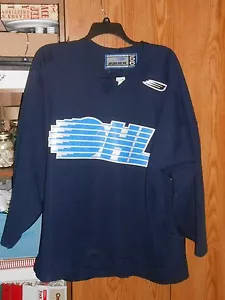 VINTAGE ENDE 90ER OHL TRAININGSTRIKOT BAUER GR 56 ERIE OTTERS FIGHT STRAP - Bild 1 von 5