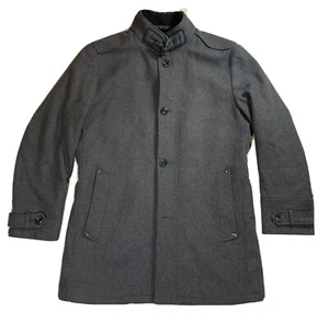 Jean Paul Germain Paris Coat Sz S Gray Wool Blend - Picture 1 of 6