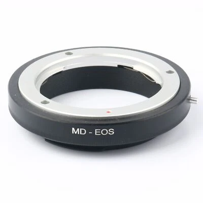 MD-EOS Metal Lens Adapter Ring for Minolta MD Lens to EF EF-S Mount EOS Camera - Image 1 of 4