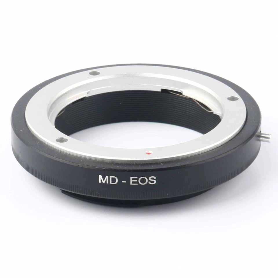 MD-EOS Metal Lens Adapter Ring for Minolta MD Lens to EF EF-S Mount EOS Camera - Image 1 of 4