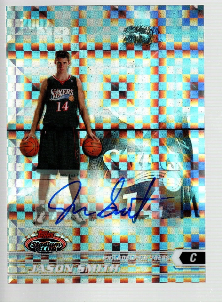 2007-08 体育场俱乐部 Chrome 新秀 X-Fractors 亲笔签名 #120 杰森史密斯 — 第 1/1 张图片