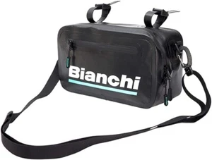Bianchi Rubber Two-Way Shoulder Bag Black Cycle Accessory W270×H150×D100mm 255g - Picture 1 of 3
