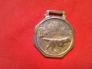 Vintage Sportsman's Digest Hunting, Fishing, Trapping Watch Fob - Picture 1 of 2