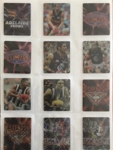 TAZOS 2006 RARE AFL Complete Sets Of 32 3D’s Tazo - Picture 1 of 3