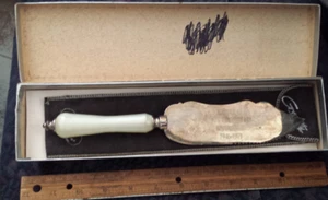 Gerity Silverplate Kuchenmesser (101/2") - graviert WABJ-1490 25th Anniversary - Bild 1 von 8