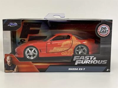 Fast And Furious Mazda RX 7 1:32 Scala Jada 31442 - Immagine 1 di 4