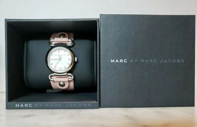 Reloj Marc by Marc Jacobs de cuero Molly rosa nuevo con etiquetas Foto 1 de 4