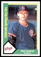 1990 CMC Alan Cockrell Colorado Springs Sky Sox #