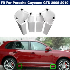 4Pcs Side Skirt Front+Rear LH+RH Envelope Angl For Porsche Cayenne GTS 2008-2010 - Picture 1 of 11