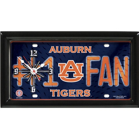 Auburn Tigers #1 Fan Clock by GTEI Cover
