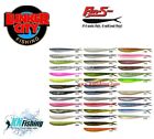 LUNKER CITY FIN-S FISH 4' Soft Silicon Lure Spinning Sea Bass Freshwater USA
