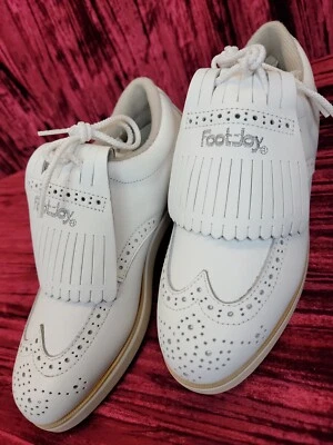 NOS Vintage Foot-Joy Soft Joys II Womens Golf Shoe Size 5-1/2 Medium NEED SPIKES - Image 1 of 4