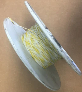 ALPHA 1853 FILO BIANCO,GIALLO 26 AWG MIL-W-16878D 600V TIPO B (EST1000') - Foto 1 di 3