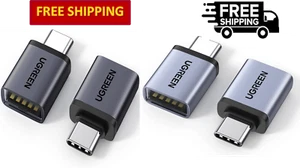 UGREEN USB 3.2 GEN 2, USB C Male to USB A Female Adapter - 2 Pack - Picture 1 of 19