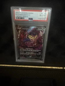 Zamazenta V GG54/GG70 Crown Zenith: Galarian Gallery Holo PSA 10 - Picture 1 of 1