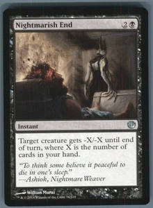 Magic the Gathering MTG Journey Into Nyx Nightmarish End #76 - Picture 1 of 2